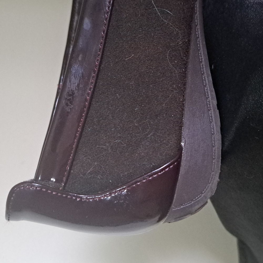 AVON Cushion walk NBW brown/ Shiny Slip in Woman loafer size 9 - Picture 9 of 11